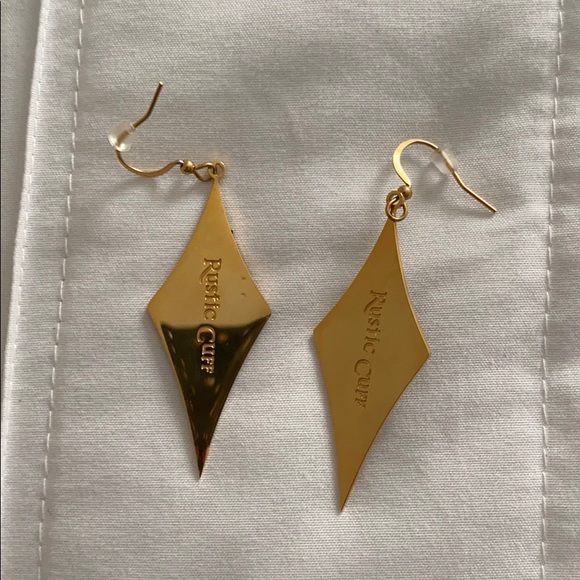 Rustic Cuff Python Diamond Earrings - Picture 2 of 2